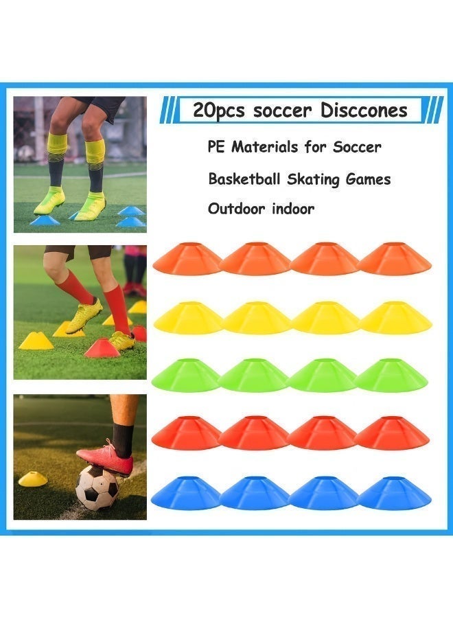 Sisily Agility Training Ladder 6m with 12 Rungs & 20 Cones – Speed, Footwork & Coordination Training Equipment Set - Image 2